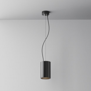 Lampa wisząca tuba Efir czarna Maytoni | Nowoczesny design