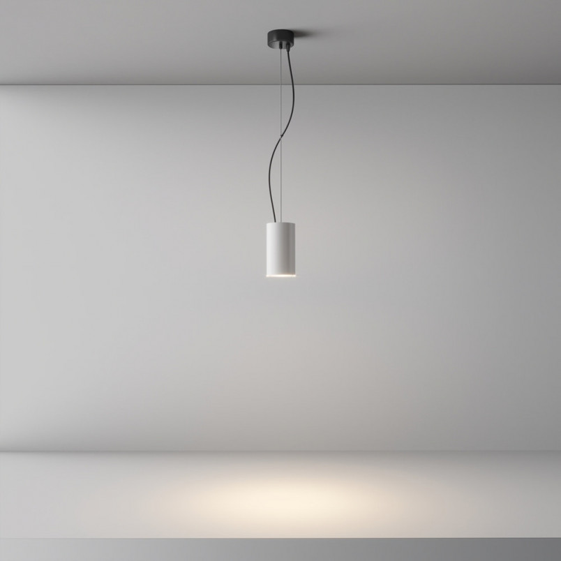 Lampa Wisząca Tuba Efir Biała Maytoni | Nowoczesny Design