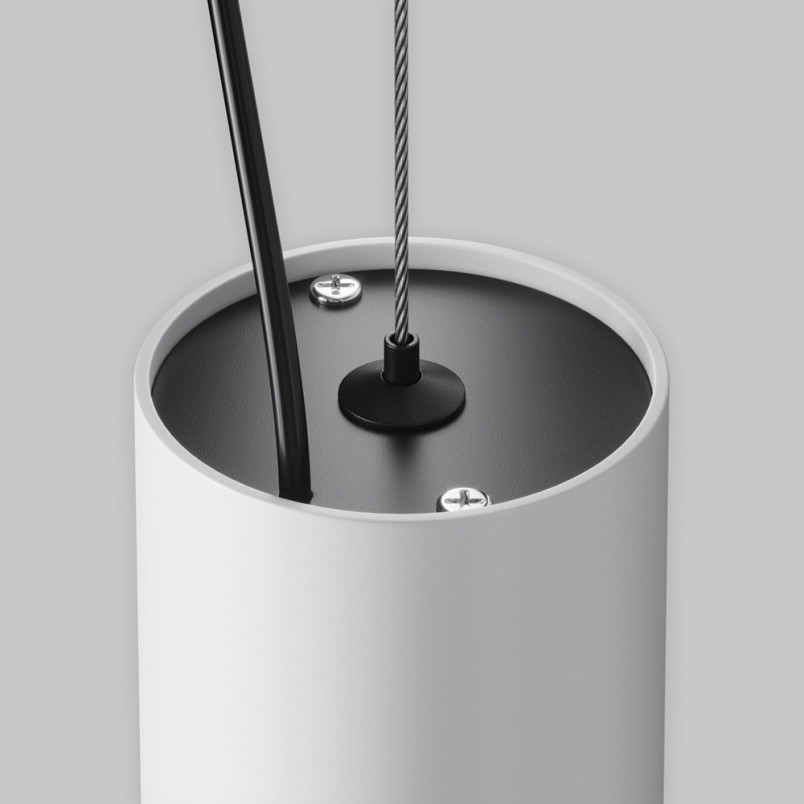 Lampa Wisząca Tuba Efir Biała Maytoni | Nowoczesny Design