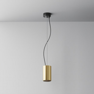 Lampa wisząca tuba Efir Maytoni - matowe złoto | Sklep z lampami