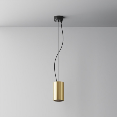 Lampa wisząca tuba Efir Maytoni - matowe złoto | Sklep z lampami