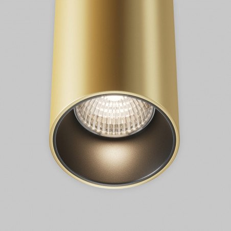 Lampa wisząca tuba Efir Maytoni - matowe złoto | Sklep z lampami