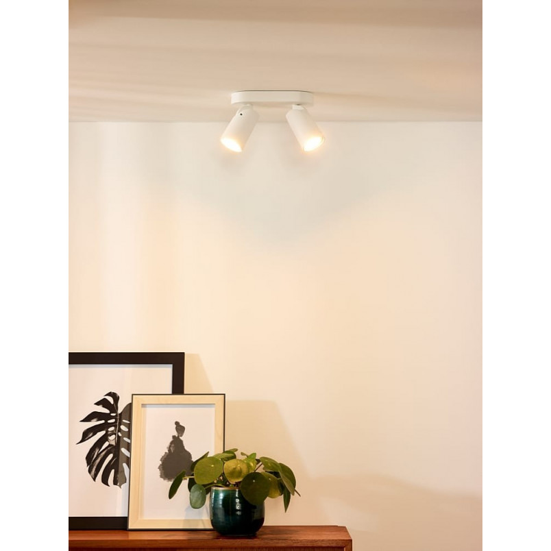 Reflektor sufitowy LED Xyrus II - biały | Lucide