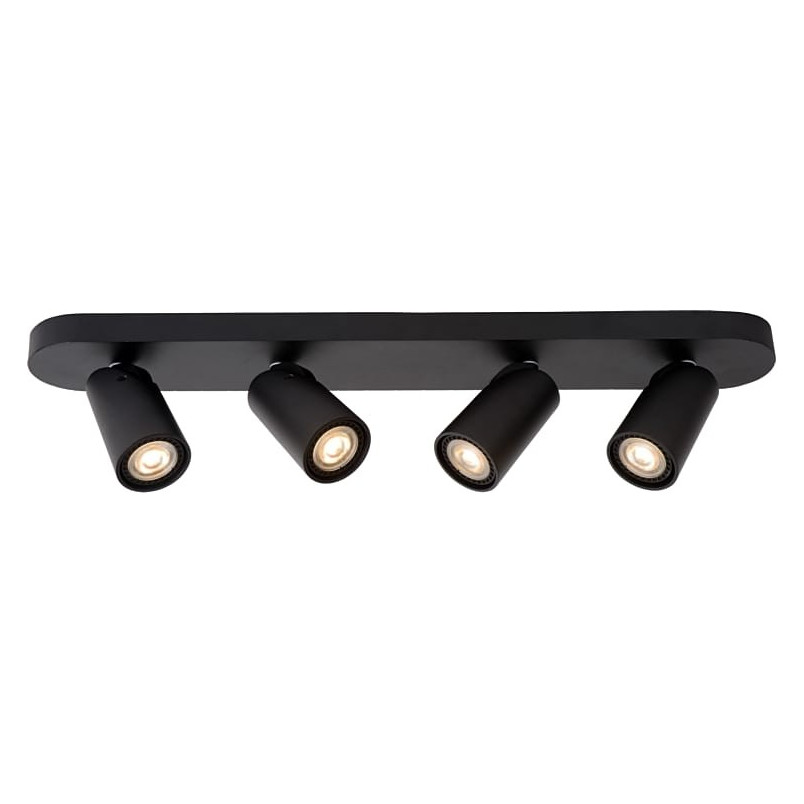 Reflektor sufitowy Xyrus IV LED czarny | Lucide