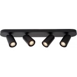 Reflektor sufitowy Xyrus IV LED czarny | Lucide