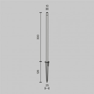 Słupek ogrodowy Spear LED Maytoni - Nowoczesne oświetlenie