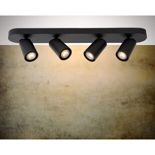 Reflektor sufitowy Xyrus IV LED czarny | Lucide