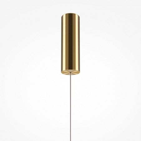 Lampa wisząca Golden Cage Maytoni - Złota, LED, Glamour
