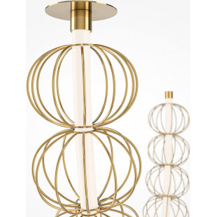 Lampa wisząca Golden Cage Maytoni | Złota, LED, Glamour