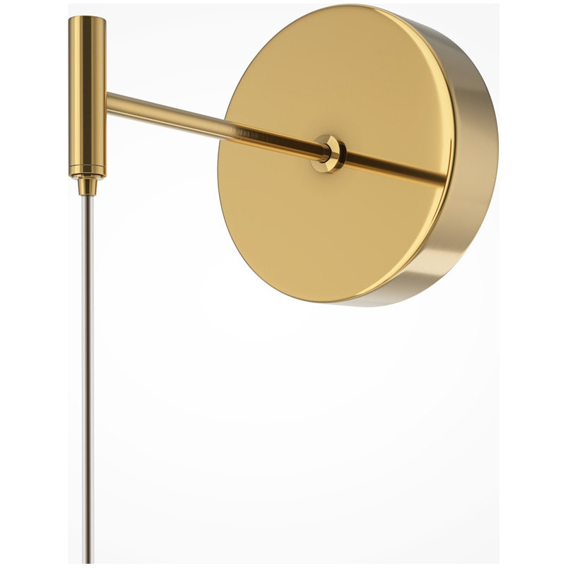 Kinkiet wiszący Golden Cage LED złoty Maytoni | Luksusowy design