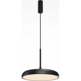 Lampa wisząca Gerhard LED czarna Maytoni | 40cm