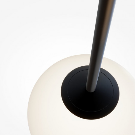 Lampa wisząca szklana kula Basic Form Maytoni - Elegancki Design