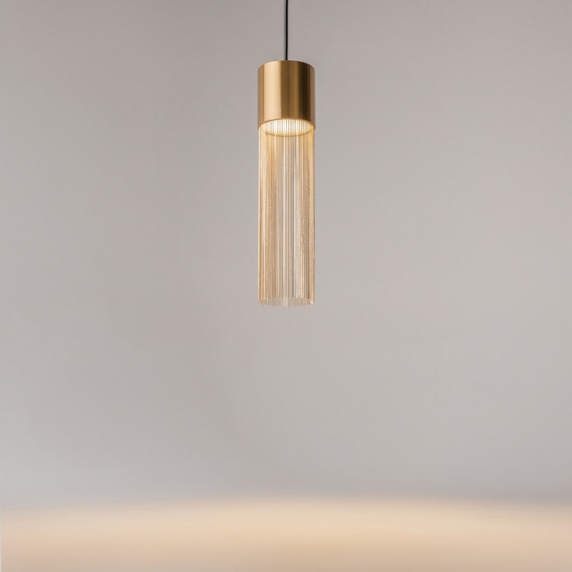 Lampa wisząca Imaginary Maytoni: Złoty glamour LED | Sklep z lampami