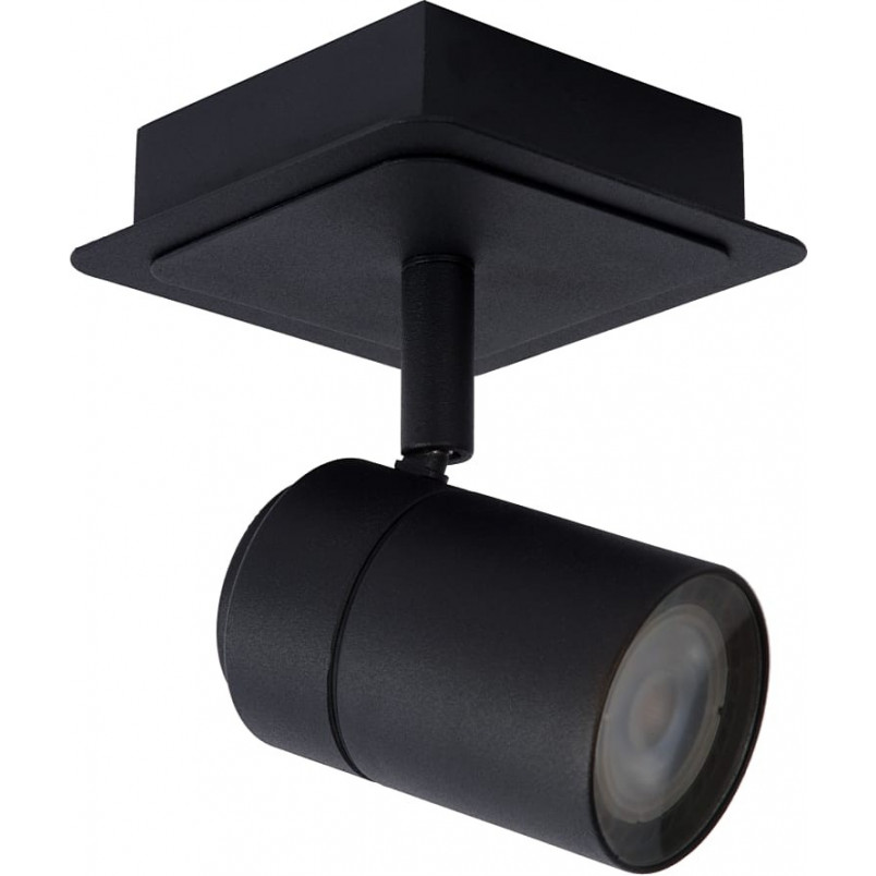 Reflektor sufitowy czarny Lennert | Lucide - Sklep Lamp