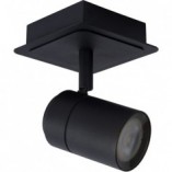 Reflektor sufitowy czarny Lennert | Lucide - Sklep Lamp