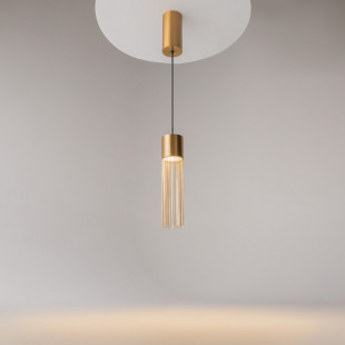 Lampa wisząca Imaginary Maytoni: Złoty glamour LED | Sklep z lampami