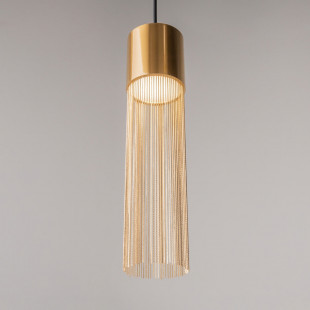 Lampa wisząca Imaginary Maytoni: Złoty glamour LED | Sklep z lampami