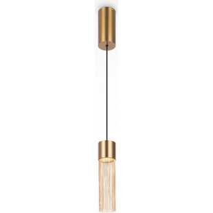 Lampa wisząca Imaginary Maytoni: Złoty glamour LED | Sklep z lampami