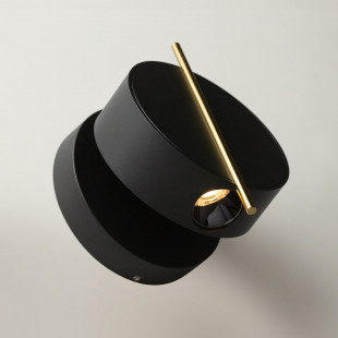 Kinkiet Nuance LED Maytoni - Czarno-złoty | Nowoczesny Design
