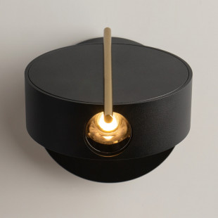Kinkiet Nuance LED Maytoni - Czarno-złoty | Nowoczesny Design