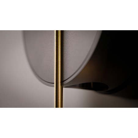 Kinkiet Nuance LED Maytoni - Czarno-złoty | Nowoczesny Design