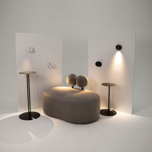 Kinkiet Nuance LED Maytoni - Czarno-złoty | Nowoczesny Design