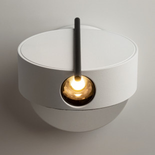 Kinkiet Nuance LED biało-czarny Maytoni - Nowoczesny Design