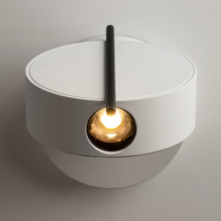 Kinkiet Nuance LED biało-czarny Maytoni - Nowoczesny Design