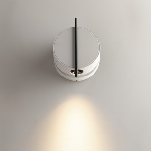 Kinkiet Nuance LED biało-czarny Maytoni - Nowoczesny Design