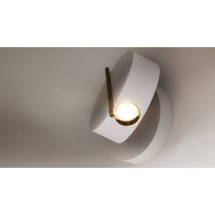 Kinkiet Nuance LED biało-czarny Maytoni - Nowoczesny Design
