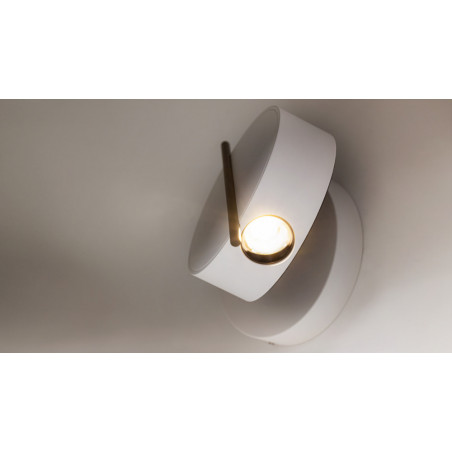 Kinkiet Nuance LED biało-czarny Maytoni - Nowoczesny Design