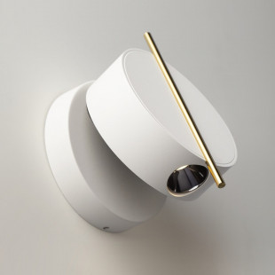 Kinkiet Nuance LED biało-złoty Maytoni - Nowoczesny design