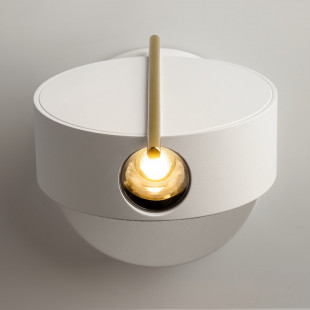 Kinkiet Nuance LED biało-złoty Maytoni - Nowoczesny design