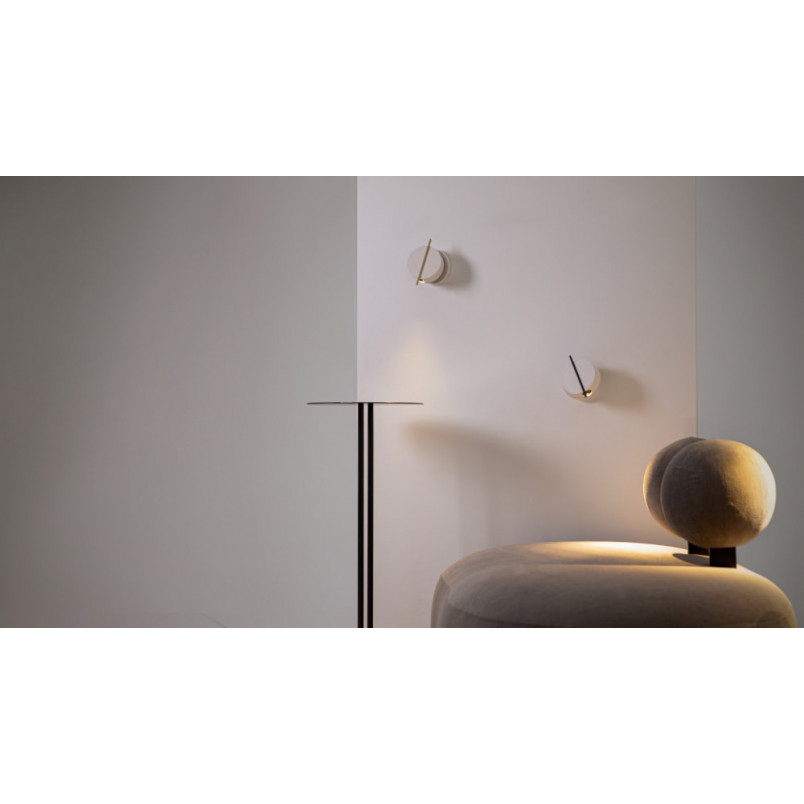 Kinkiet Nuance LED biało-złoty Maytoni - Nowoczesny design