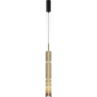 Lampa wisząca Maytoni Ordo LED - Złota, szklana | Salon100