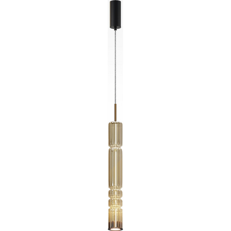 Lampa wisząca Maytoni Ordo LED - Złota, szklana | Salon100