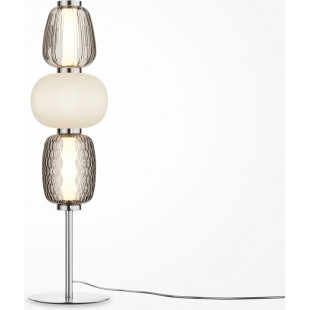 Lampa stołowa szklana glamour Pattern Maytoni | Elegancki design