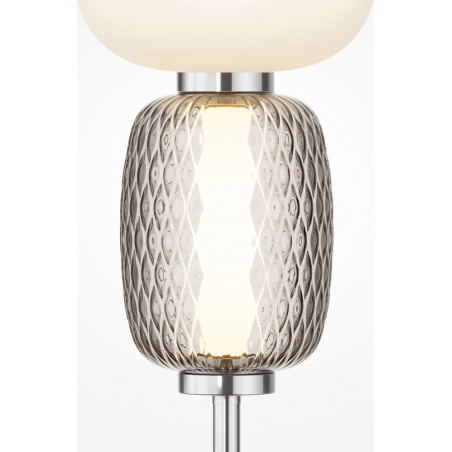 Lampa stołowa szklana glamour Pattern Maytoni | Elegancki design