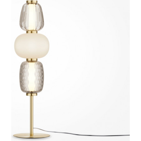 Lampa stołowa złota Maytoni Pattern - Elegancja i blask