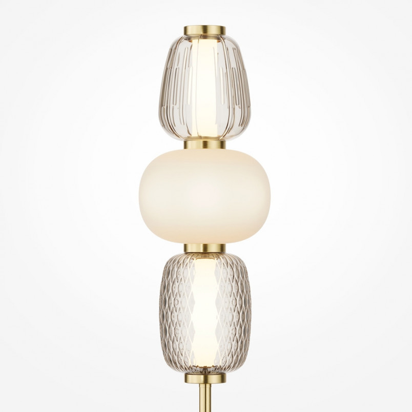 Lampa stołowa złota Maytoni Pattern - Elegancja i blask