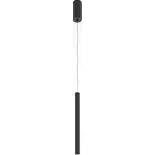 Lampa wisząca czarna Maytoni Pro Base LED | Minimalistyczny design