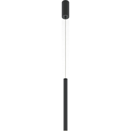 Lampa wisząca czarna Maytoni Pro Base LED | Minimalistyczny design