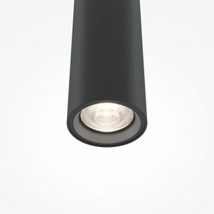 Lampa wisząca czarna Maytoni Pro Base LED | Minimalistyczny design