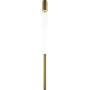 Lampa wisząca tuba złota Maytoni Pro Base LED - Minimalizm i styl