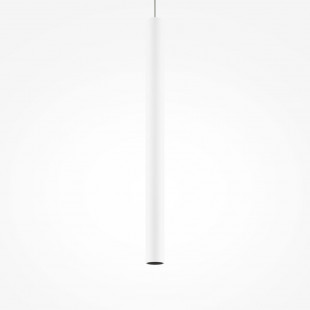 Lampa wisząca tuba biała Maytoni Pro Base LED - Minimalizm i styl