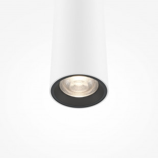 Lampa wisząca tuba biała Maytoni Pro Base LED - Minimalizm i styl
