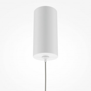 Lampa wisząca tuba biała Maytoni Pro Base LED - Minimalizm i styl
