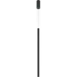 Lampa wisząca tuba LED czarna Maytoni - Oświetlenie LED