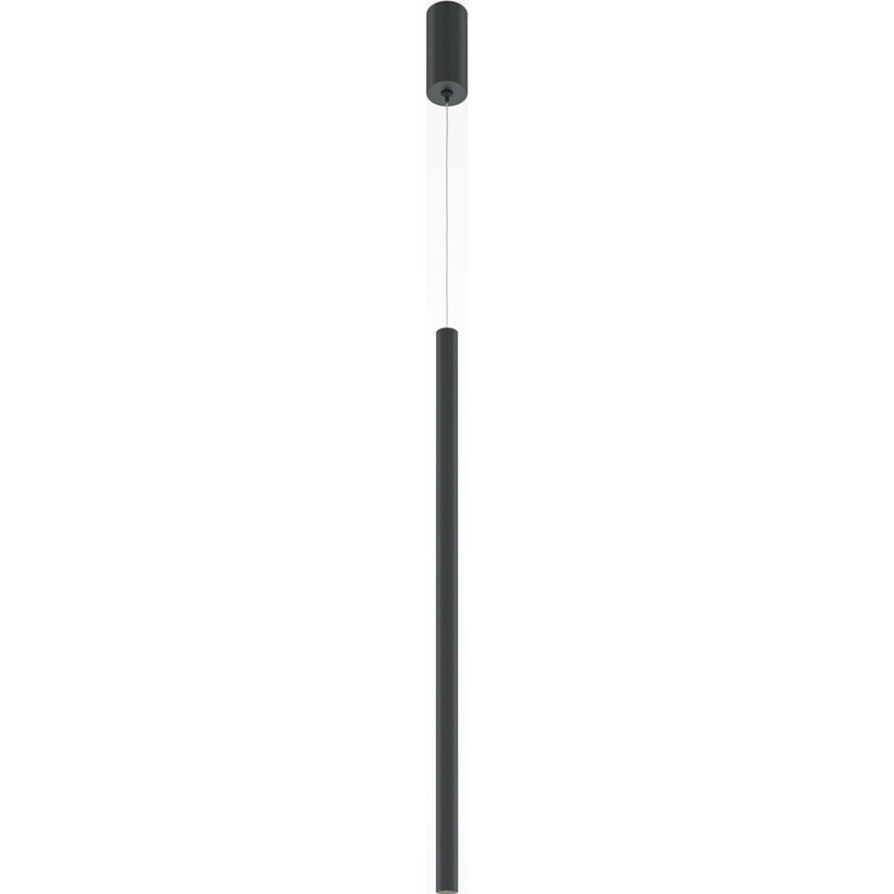 Lampa wisząca tuba LED czarna Maytoni - Oświetlenie LED