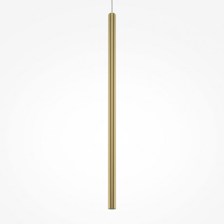 Lampa wisząca tuba złota Maytoni Pro Extra LED - Odkryj elegancję!